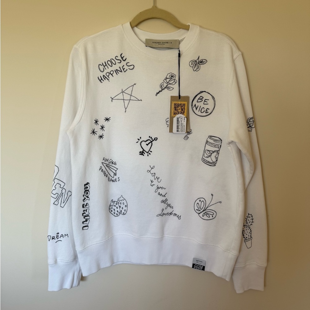 Golden goose jumper sweater size M
